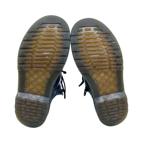 Dr Martens Patent Leather Boots - Black - Youth 5US/4UK - 1460Y - Picture 4 of 11